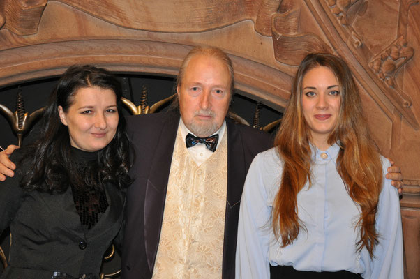 KuBe Konzert "Weihnachtszauber" mit Natalia Malkova, Michael Britz und Elisa Wehrle am 02. Dezember 2022 im Rathausfestsaal Saarbrücken.