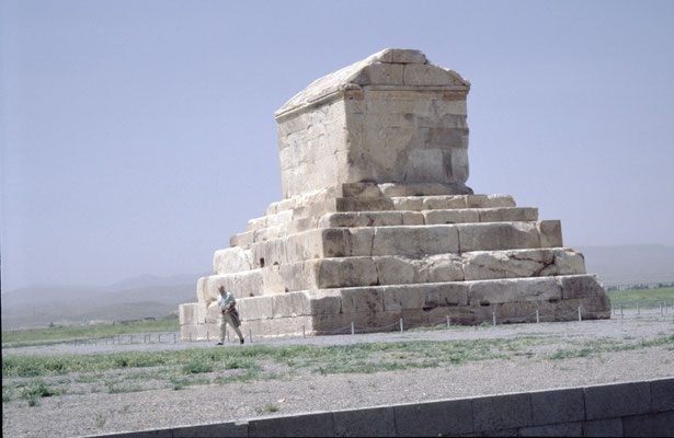 Iran, Grabmal Kyros dem Großen Iran, Shiraz