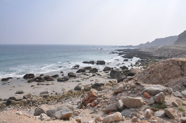 Oman, Jebal Samhan, Küste