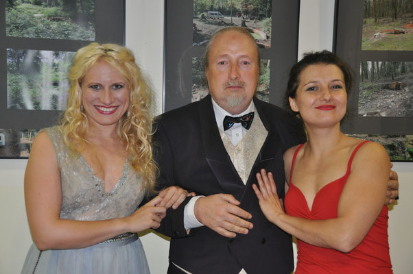 KuBe Konzert: L‘ Arpa di canto – Die singende Harfe, 15092017, Breite 63, Victoria Kunze, Michael Britz und Natalia Malkova.