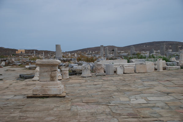 Griechenland: Insel Delos, Archäologische Ausgrabungen