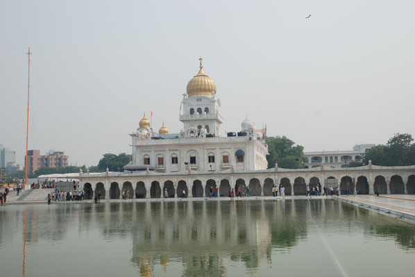 Indien, Delhi, Sikh Tempel Bangla Sahib Gurdwara