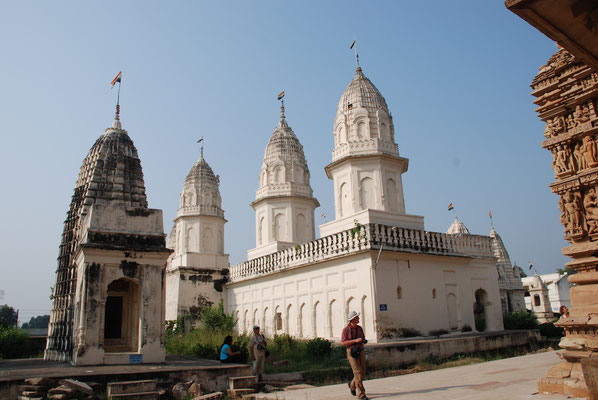 Indien, Khajuraho, JainTempel und Museum, Parshwanath Tempel und Adinath Tempel