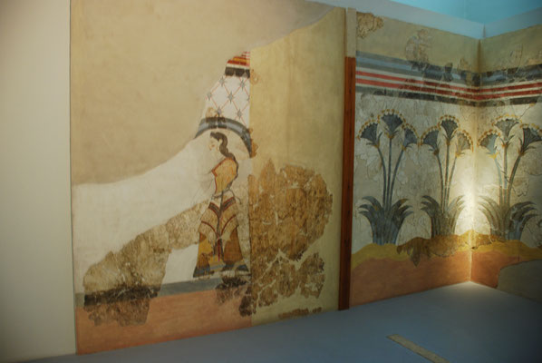 Griechenland: Insel Santorin, Fira, Archäologisches Museum Thera