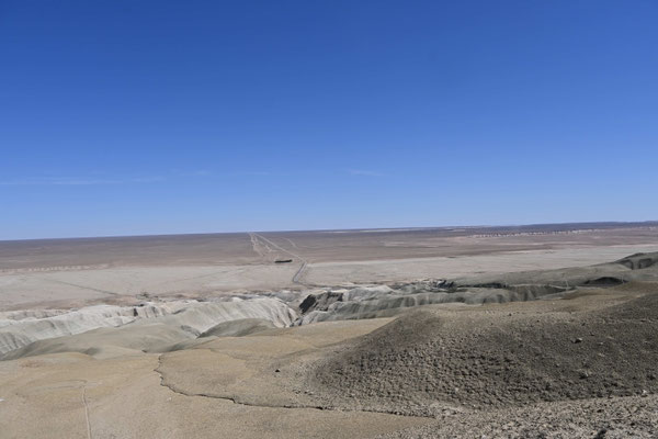 Turkmenistan, Überreste riesiger Korallenriffe aus dem Tetris Meer