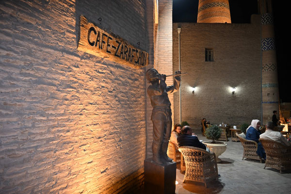 Usbekistan, Oase Chiwa bei Nacht