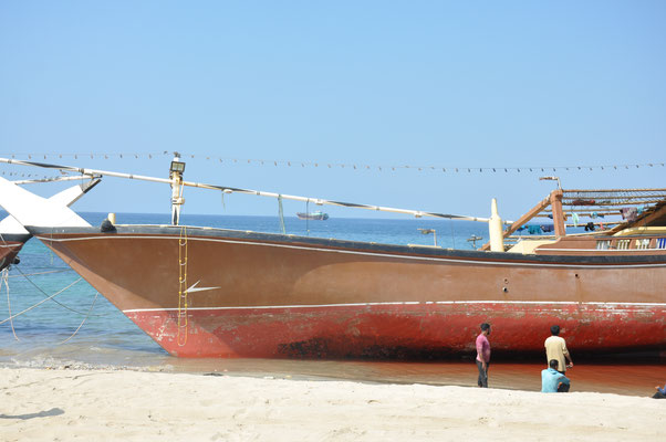 Oman, Mirbat, Hafen