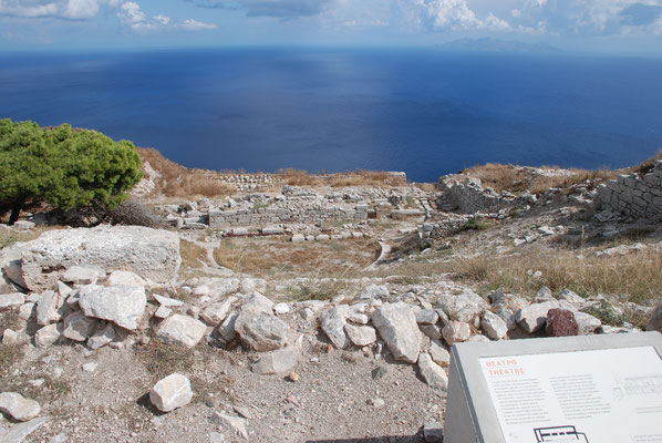 Griechenland: Insel Santorin, Alt Thera