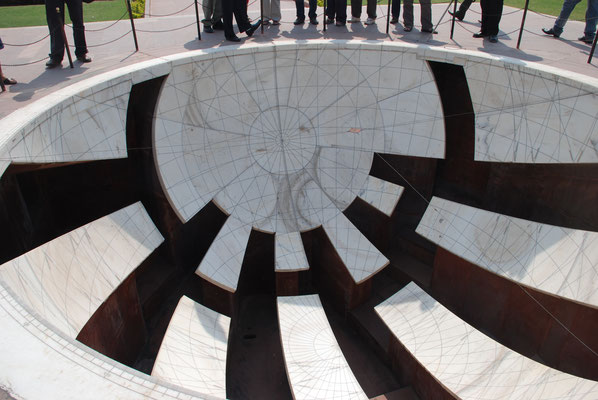 Indien, Jaipur, Jantar Mantar, Observatorium