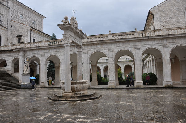 Italien, Kloster Monte Casino