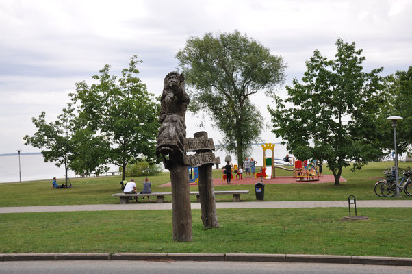 Litauen, Kurische Nehrung, Nida, Skulpturenpark