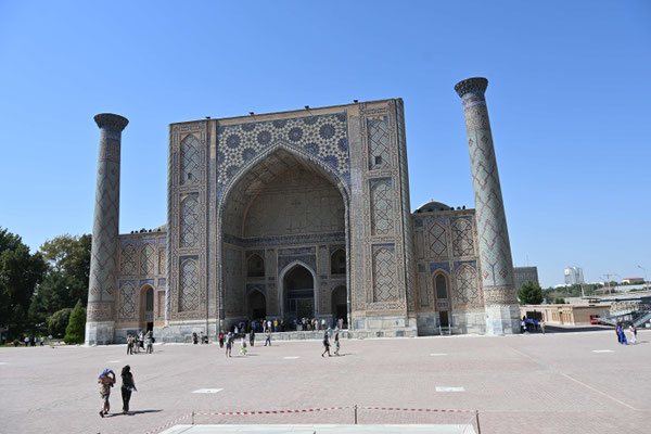 Usbekistan, Sarmakand, Ragistan (Sandplatz)