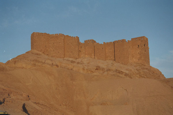 Syrien, Palmyra, Arabische Zitadelle