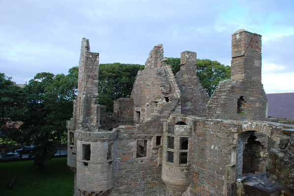 Schottland, Orkney Insel, Ruinen des Earls Palace