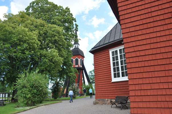 Schweden, Holzkirche von Habo