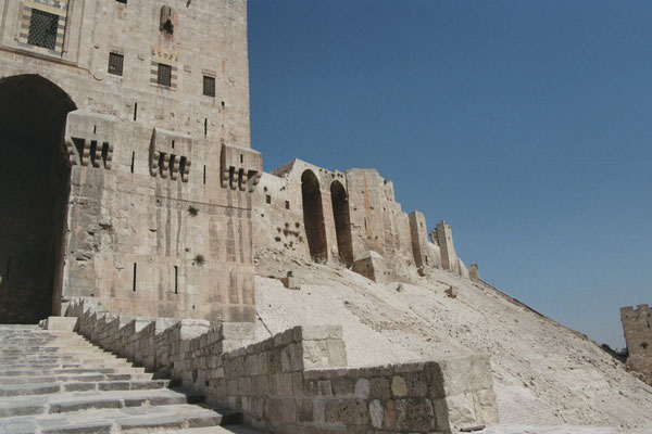 Syrien, Alleppo mit der großen Zitadelle