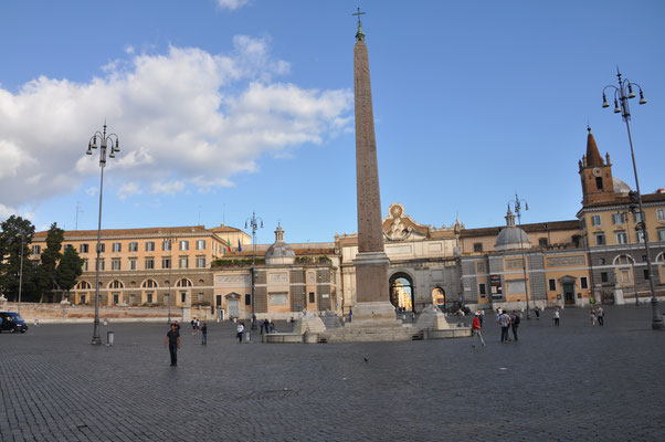 Italien, Rom, Plaza de Popolo