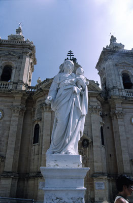 Malta, Insel Gozo, Kirche Xaghra