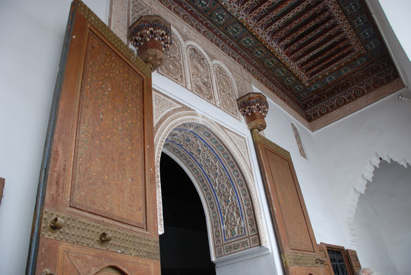 Marokko, Marrakesch, Wesirpalast El Bahir