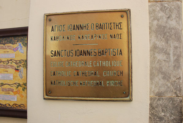 Griechenland: Insel Santorin, Fira, Kirche Sanctus Agios Minas