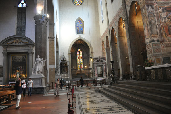 Italien, Florenz,  Kirche Santa Croce