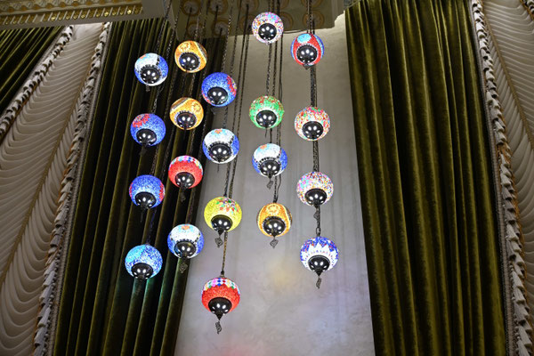 Usbekistan, Oase Chiwa bei Nacht, Restaurantbesuch