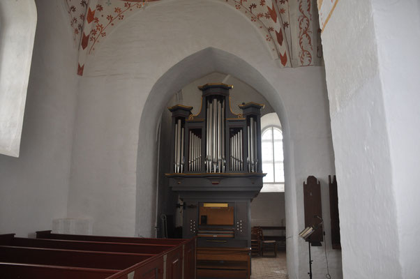 Dänemark, Fanefjord, Ort und Kirche mit Kalkmalereien aus dem 14. Jahrhundert
