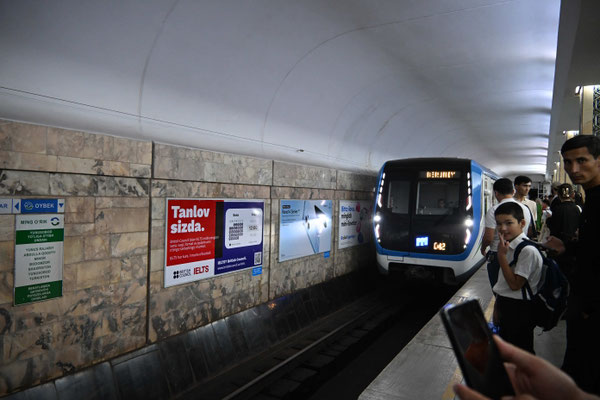 Usbekistan, Taschkent, U-Bahn