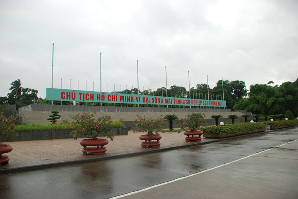 Vietnam, Hanoi, Mausoleum von Ho Chie Mien