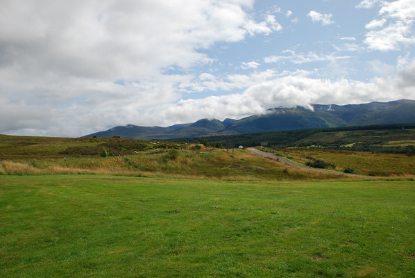 Schottland, Great Glen, Blick auf Ben Nevis, höchster Berg Großbritanniens