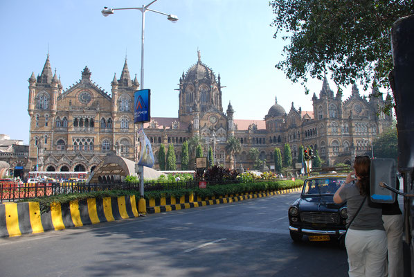 Indien, Mumbai (Bombay), Bahnhof Victoria Terminus