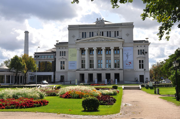 Lettland, Riga, Opernhaus