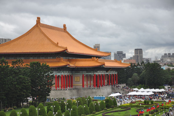 Taiwan, Taipeh, Chiang Kei-Shek Gedächtnishalle am Platz der Freiheit