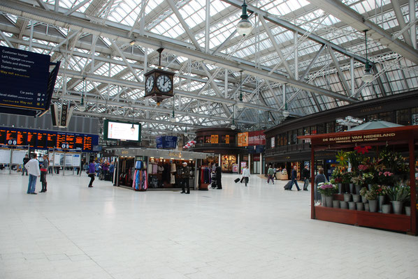 Schottland, Glasgow, Bahnhof