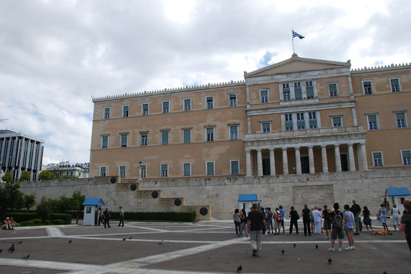 Griechenland: Athen, Parlamentsgebäude (ehem. Königspalast)