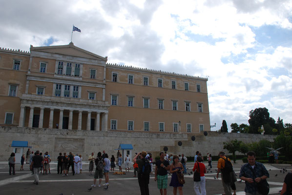 Griechenland: Athen, Parlamentsgebäude (ehem. Königspalast)