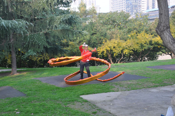 China, Xi'an, Stadtmauerpark