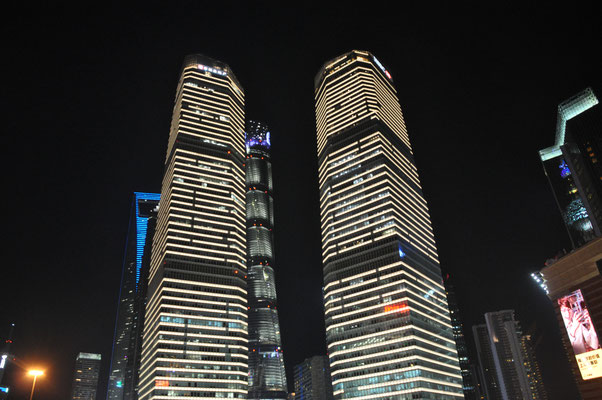 China, Shanghai bei Nacht