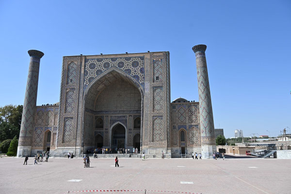 Usbekistan, Sarmakand, Ragistan (Sandplatz)