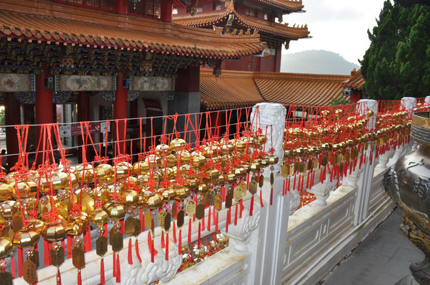 Taiwan, Taoistischer Tempel Wen Wu am Sonne-Mond-See, dem größten Süßwassersee Taiwans