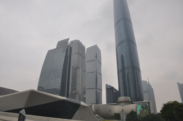 China, Kanton, Wolkenkratzer