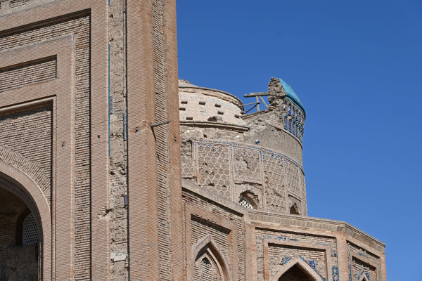 Turkmenistan, Konya Urgench, Ruinen der alten choresmischen Hauptstadt Gurgandsch