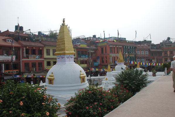 Nepal, Kathmandu, Buddhistischer Tempel Boudhanath