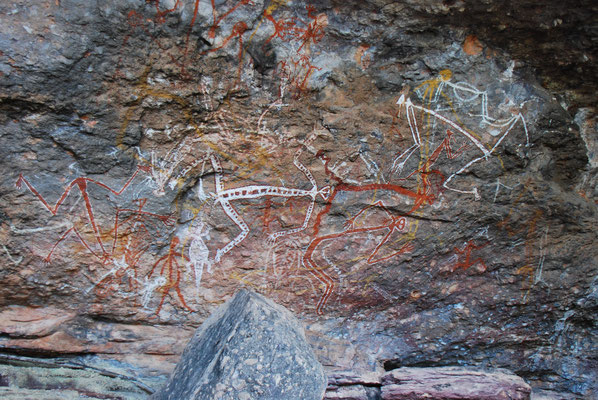 Kakadu Nationalpark Arnhemland, Ubirrflelsen, Aborigenelsmalereien