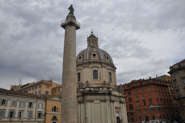 Italien, Rom, Forum Romanum mit Trajans Säule