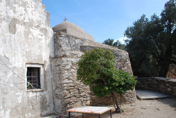 Griechenland: Insel Naxos, Kirche Panagia Drossiani