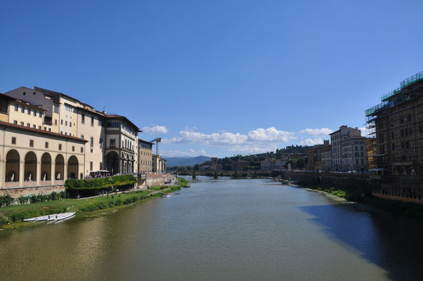 Italien, Florenz, Arno