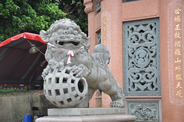 Taiwan, Chukou, Tempel von Chukou