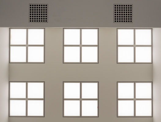 Bild 05: Dachlichter als Quadrate