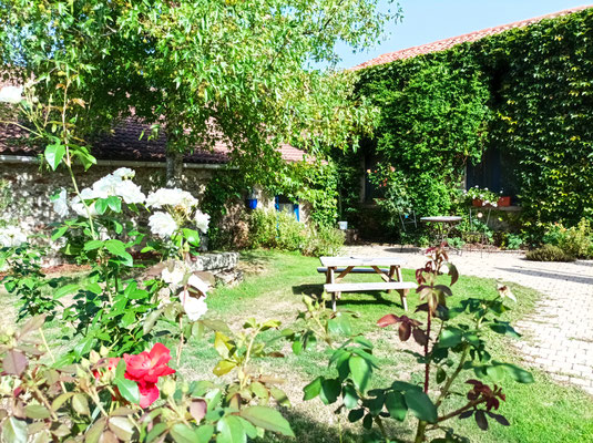 L'entrée du gîte